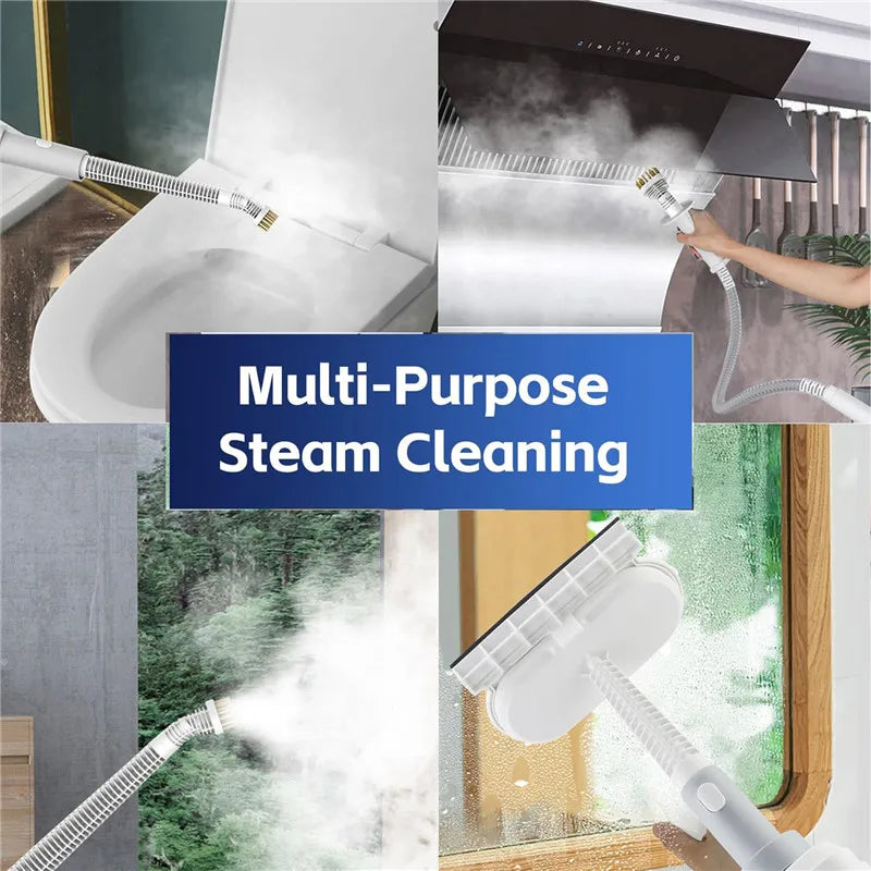 Steam Mop for Floor Cleaning, light weight Floor Steamer Cleaner for Hardwood/Tile/Laminate Floor Carpet, 10ft Long Power Cord