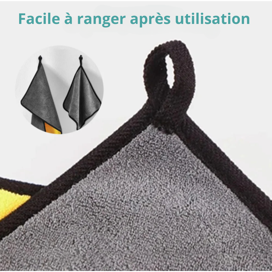 LOTS DE SERVIETTES EN MICROFIBRE CLEAN AND SMART