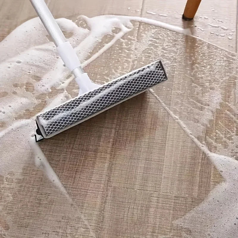 Brosse télescopique multi-surfaces – Pour vitres, sols & carreaux