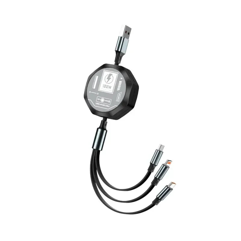 Câble de Charge Voiture Multi-Connecteurs