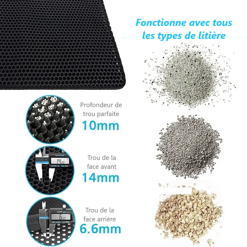 Tapis de Litière pour Chat