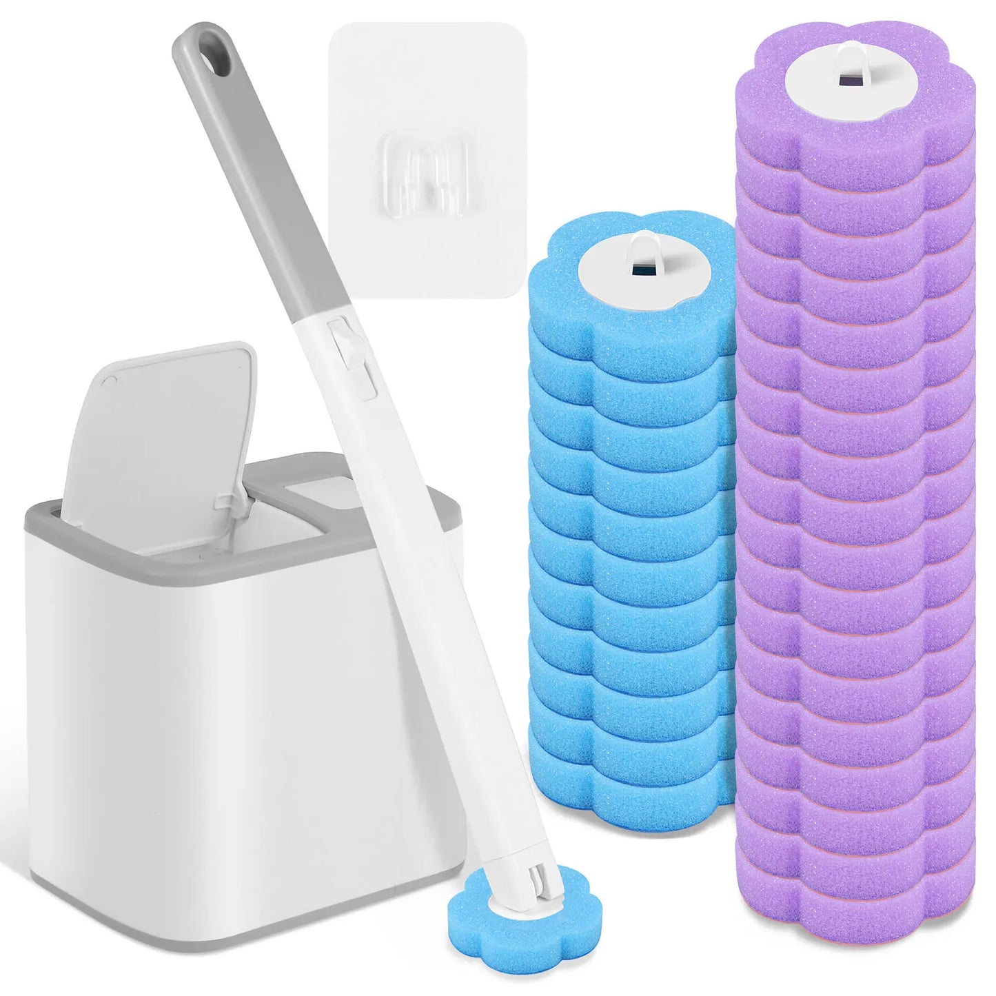 Kit Brosse WC Jetable – Hygiène Maximale & Nettoyage Sans Effort