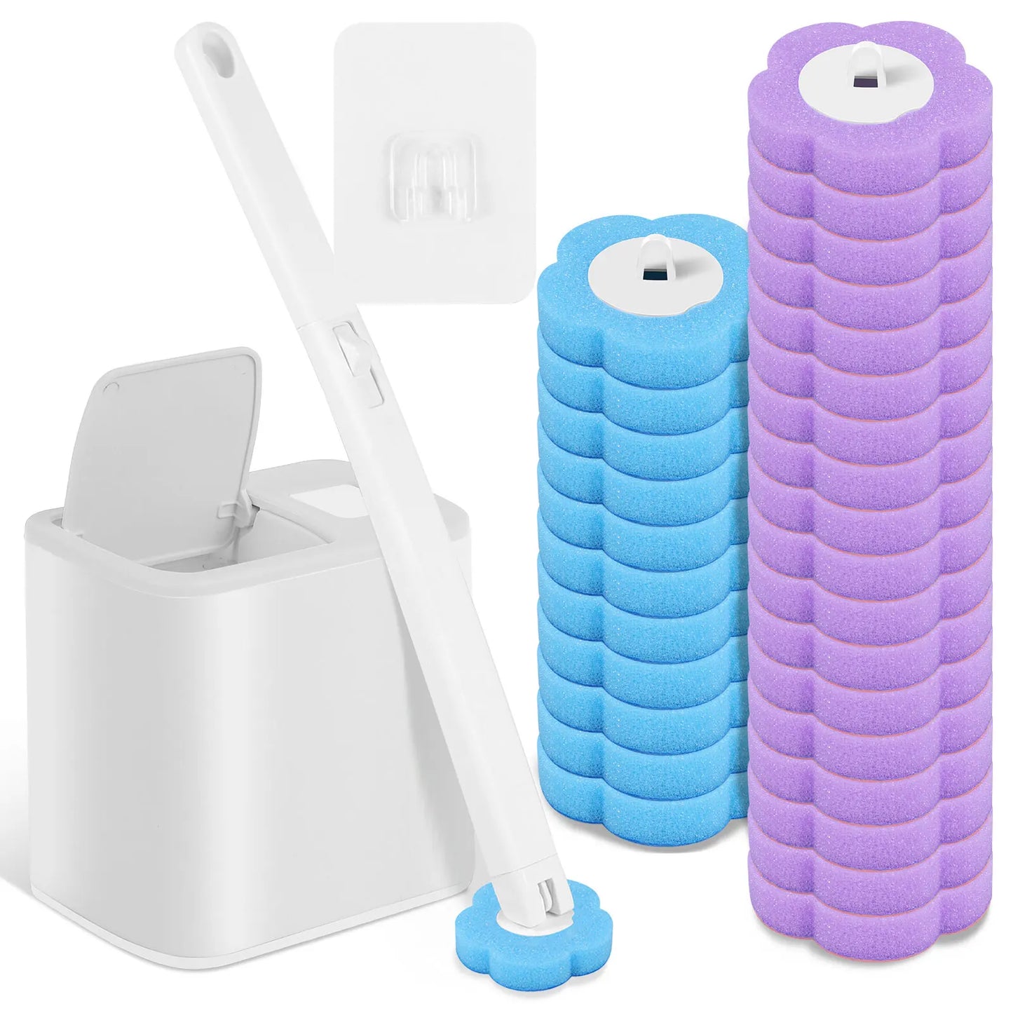 Kit Brosse WC Jetable – Hygiène Maximale & Nettoyage Sans Effort