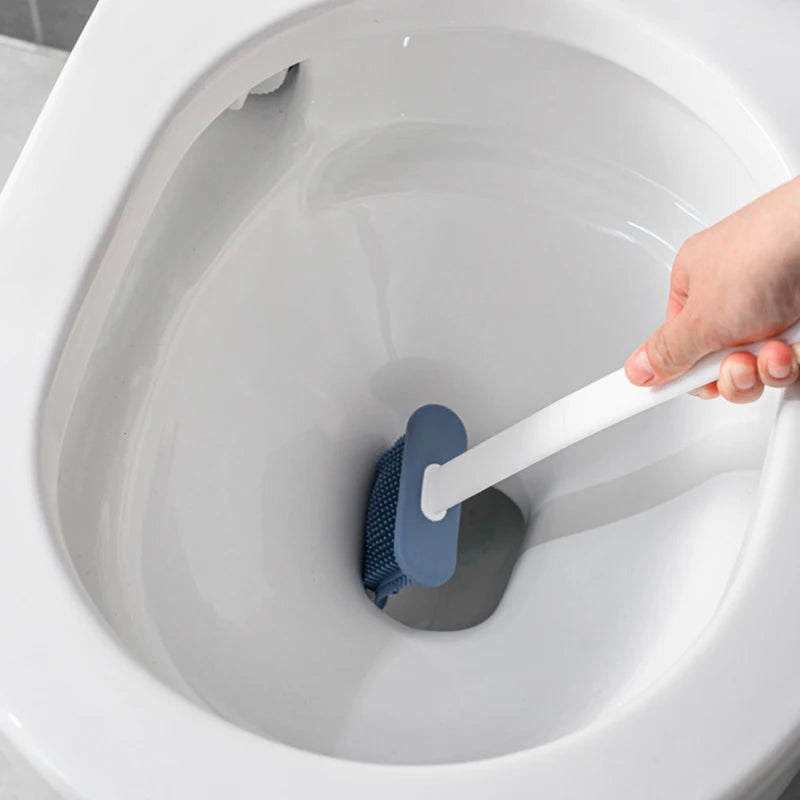 BROSSE DE TOILETTE MURALE AVEC SUPPORT