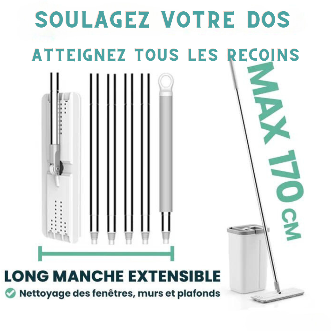 SERPILLÈRE AVEC SEAU ESSOREUR