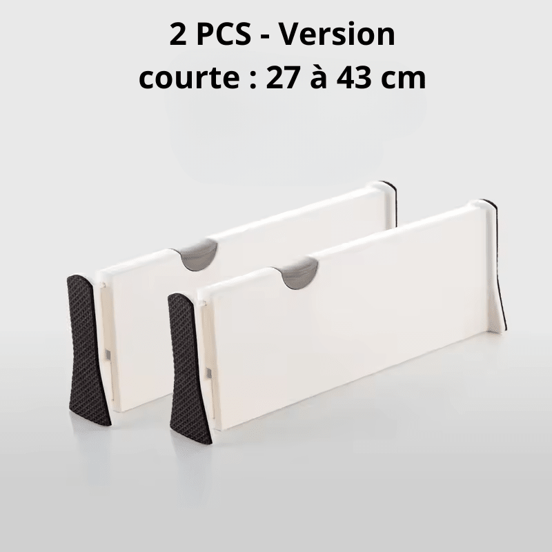 Séparateurs de Tiroirs Ajustables – Organisation Simple & Maligne - CLEAN AND SMART