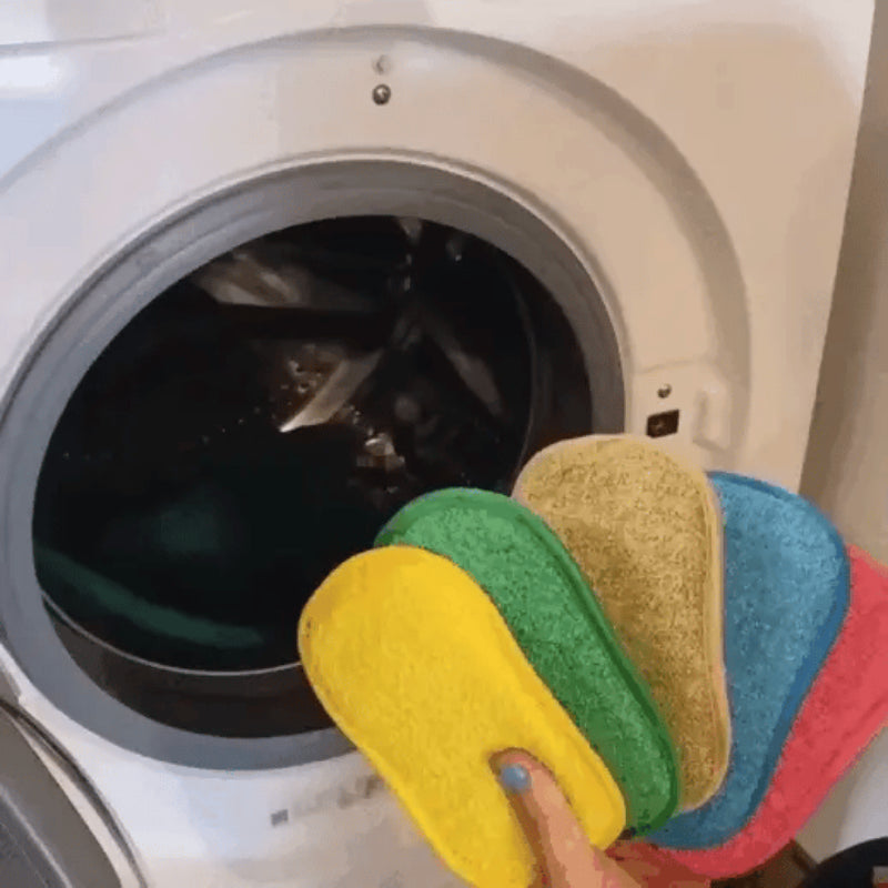 ÉPONGE RÉUTILISABLE - LAVABLE EN MACHINE