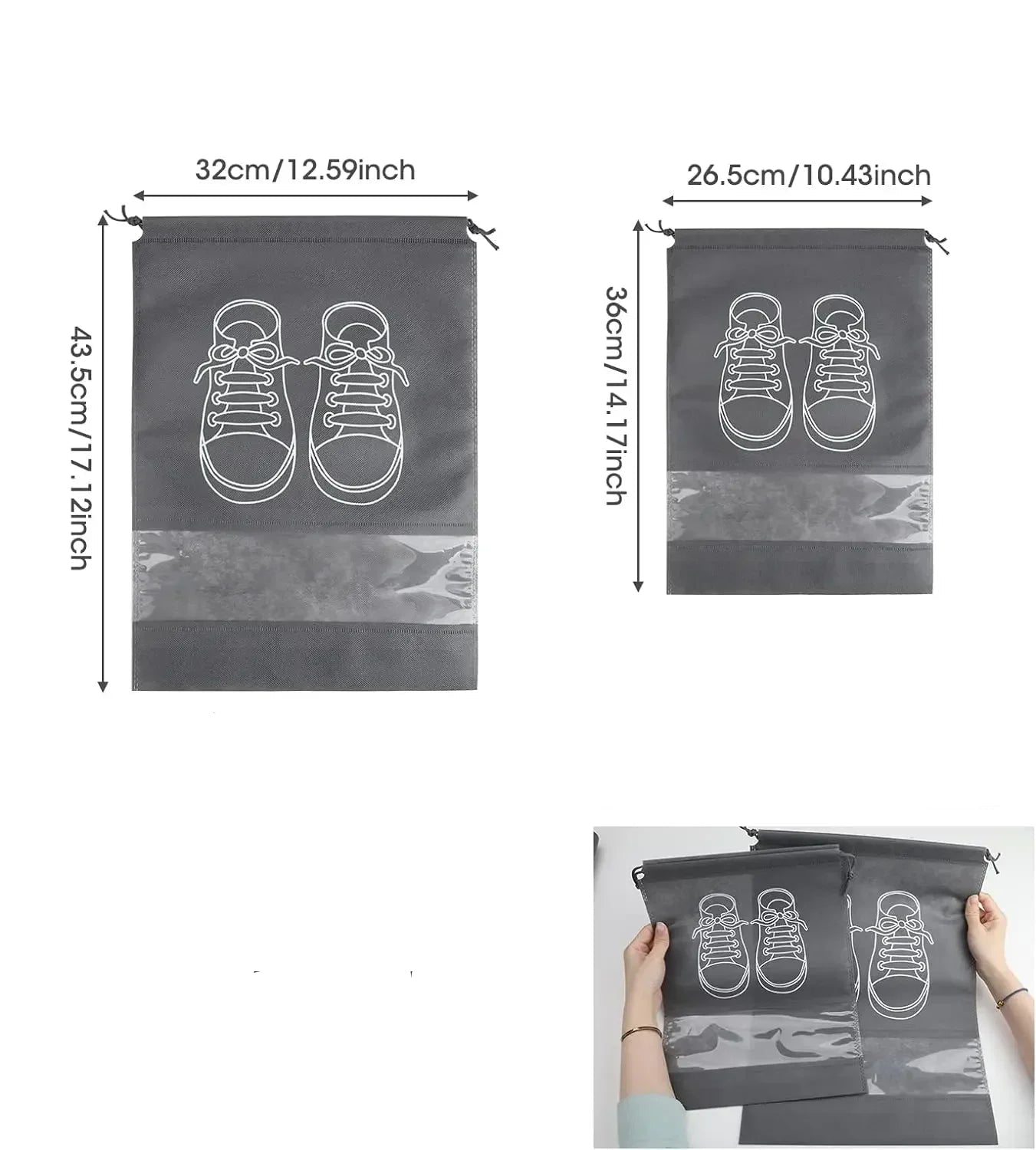 10 Sac de Rangement pour Chaussures - CLEAN AND SMART