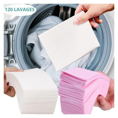 FEUILLE DE LESSIVE HYDROSOLUBLE