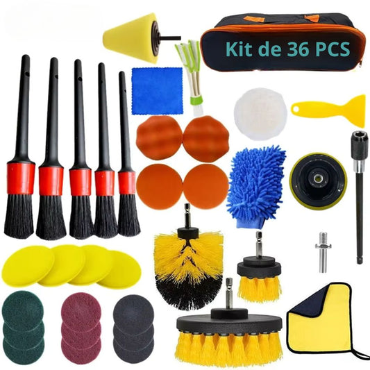 Kit de Nettoyage Voiture Professionnel – Complet & Multifonction