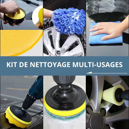 Kit de Nettoyage Voiture Professionnel – Complet & Multifonction