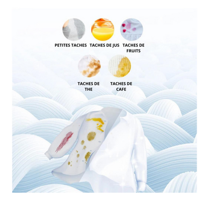 FEUILLE DE LESSIVE HYDROSOLUBLE