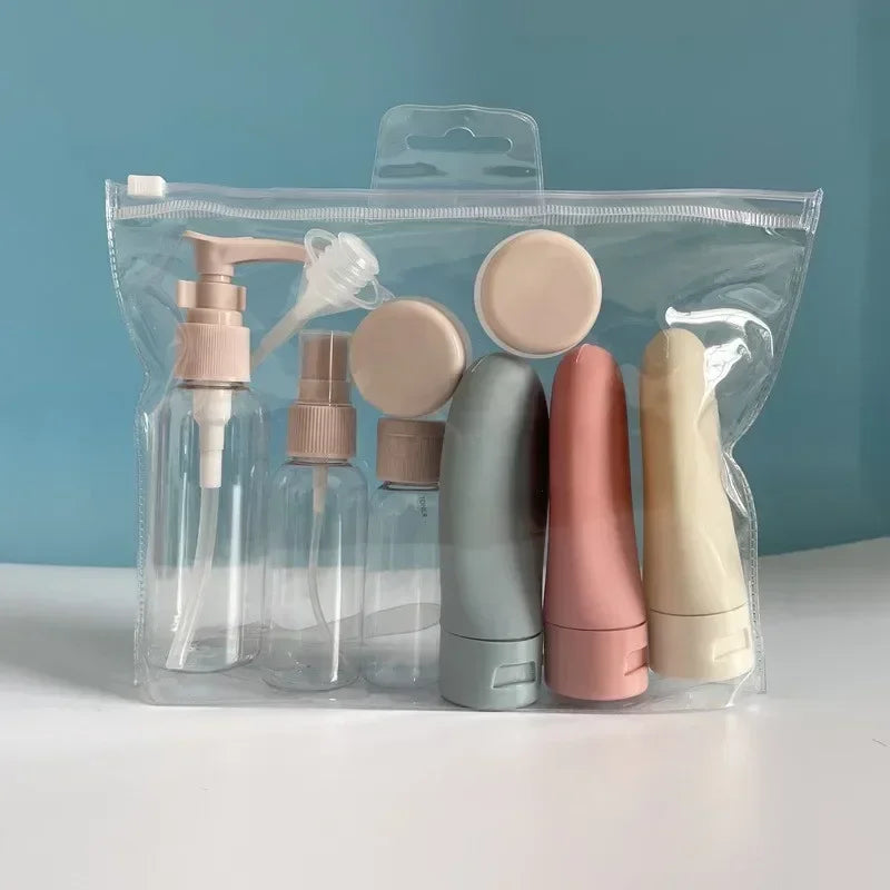 Set complet de contenants de voyage étanches et pratiques