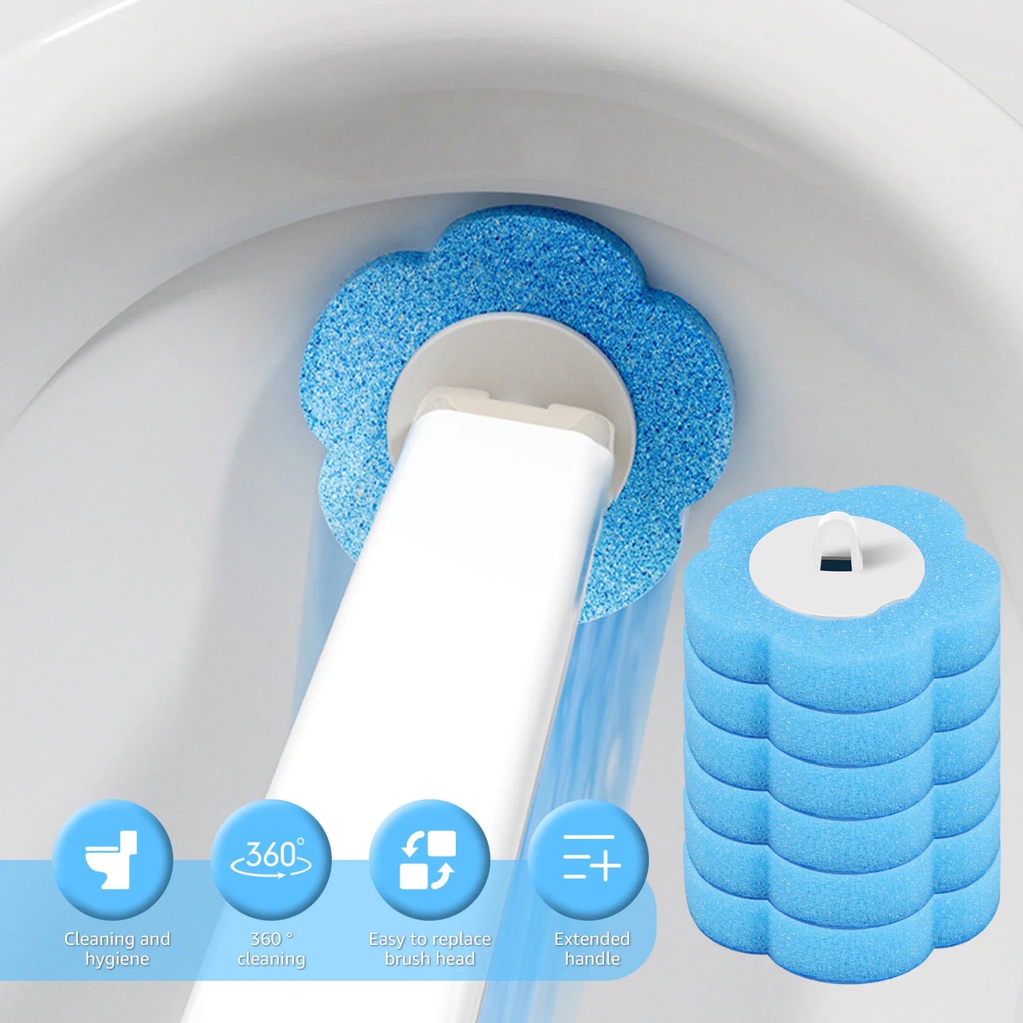 Kit Brosse WC Jetable – Hygiène Maximale & Nettoyage Sans Effort