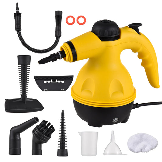 Steam Cleaner 1050W, High Temperature Steam Cleaner, Suitable for Cleanable Areas Such as Kitchens, Bathrooms, Sofas, Bedrooms