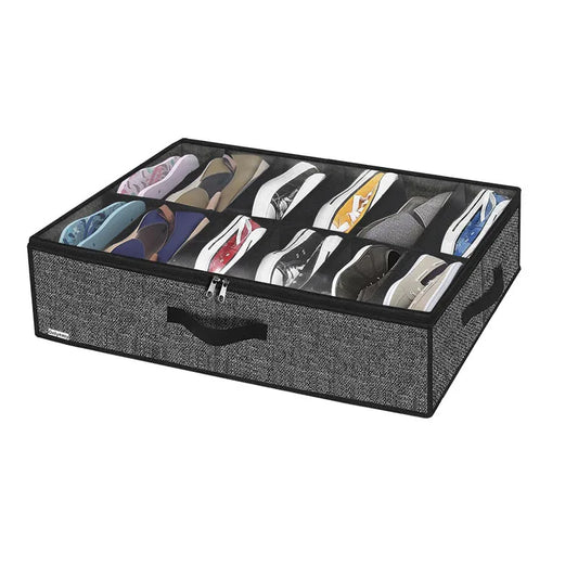 Organisateur de Chaussures Sous le Lit – Jusqu’à 16 Paires