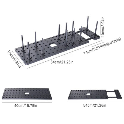 Organisateur de Placard Extensible – Rangement Malin pour la Vaisselle