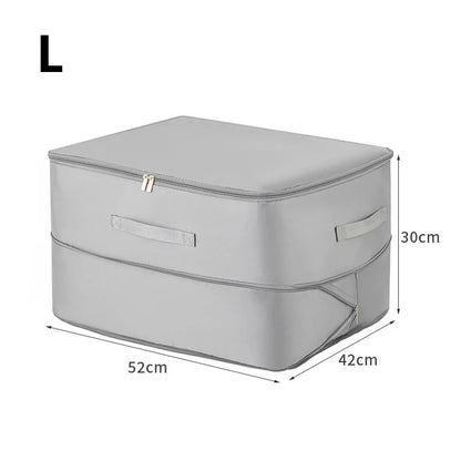 Compression Dustproof Organizer Storage Bag Large Capacity Moisture-proof Clothes Quilt Moving Bag Self Compression Organizer
