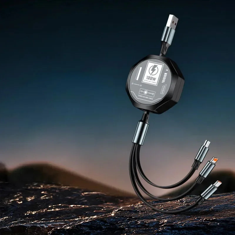 Câble de Charge Voiture Multi-Connecteurs