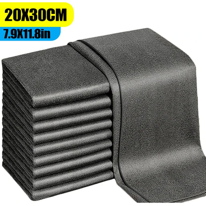 1/3/5/10Pcs Magic Cleaning Cloths Reusable Microfiber Washing Rags Microfiber Glass Clean Towel Washable Lint-free Cleaning Rags