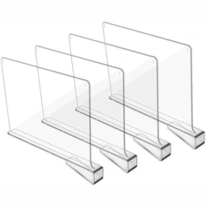 Séparateurs de Placard Acrylique – Organisation Claire & Durable