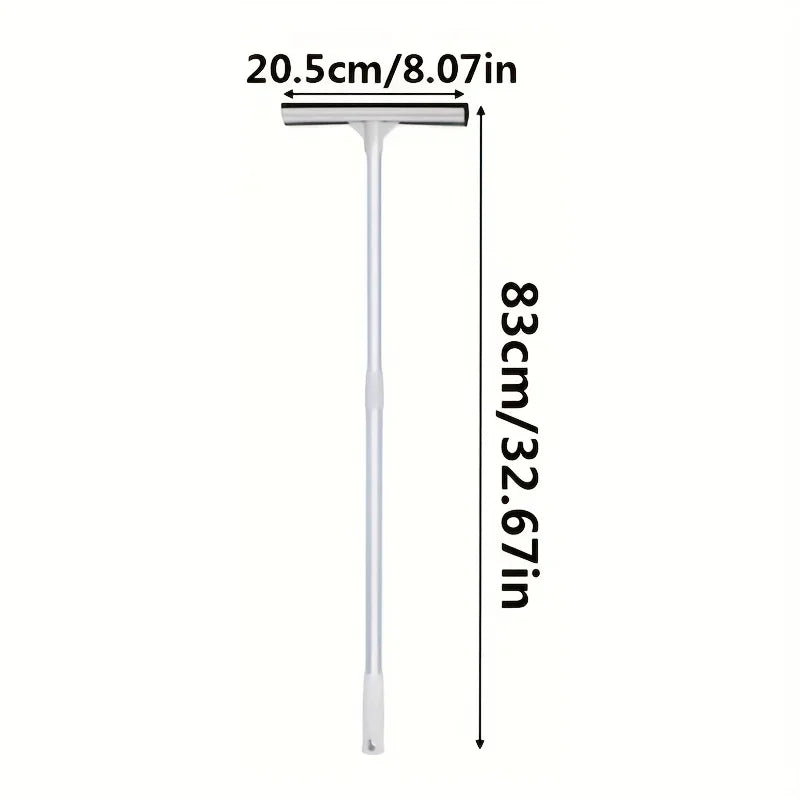 Brosse télescopique multi-surfaces – Pour vitres, sols & carreaux