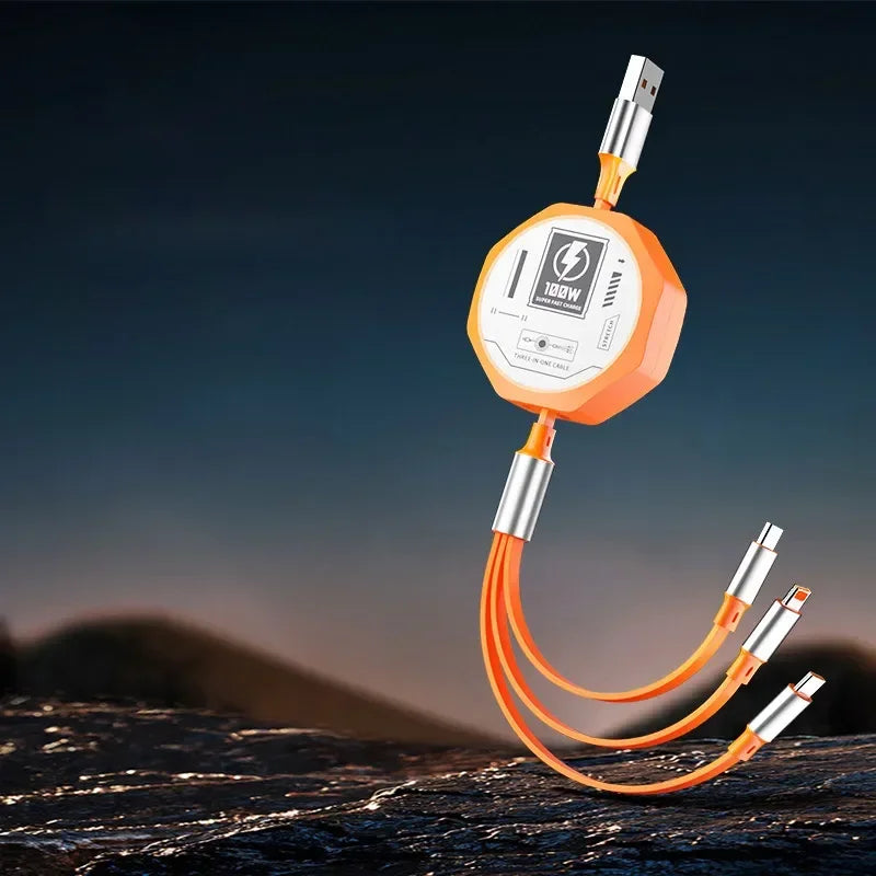 Câble de Charge Voiture Multi-Connecteurs