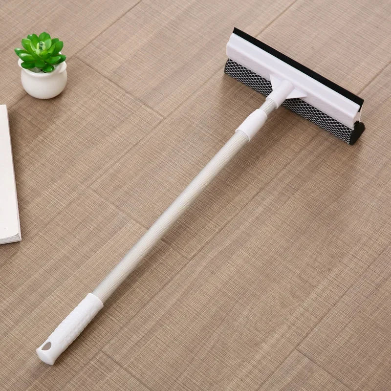 Brosse télescopique multi-surfaces – Pour vitres, sols & carreaux