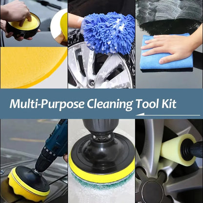 Kit de Nettoyage Voiture Professionnel – Complet & Multifonction