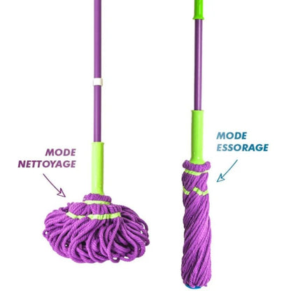 BALAI SERPILLÈRE TWIST MOP - CLEAN AND SMART