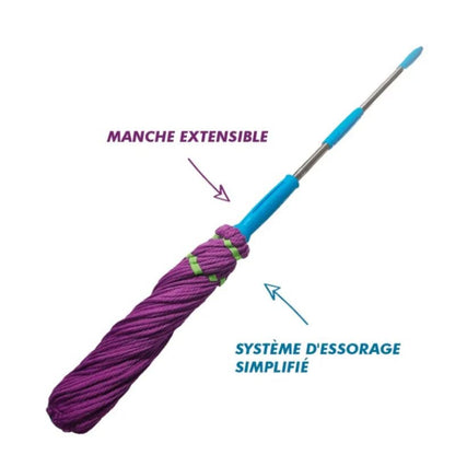BALAI SERPILLÈRE TWIST MOP - CLEAN AND SMART