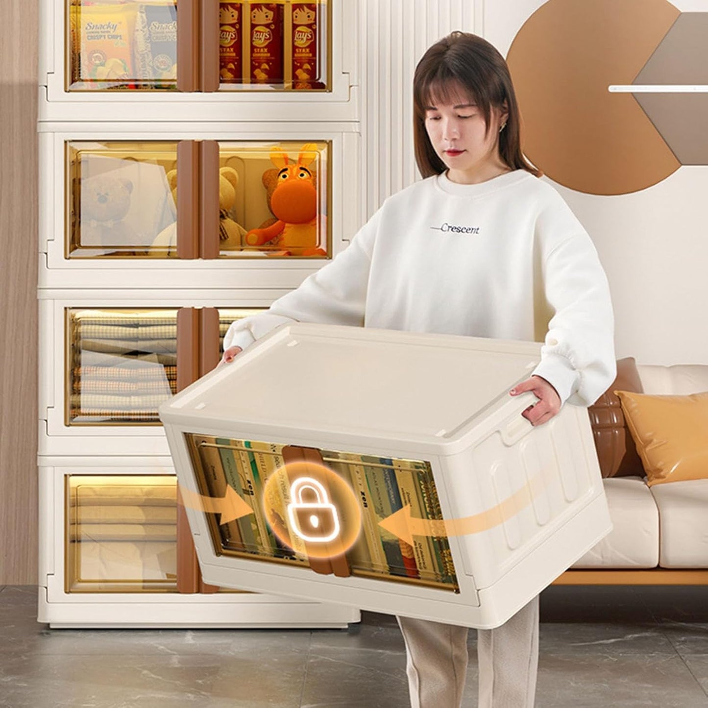 Boîte de Rangement Pliable - CLEAN AND SMART