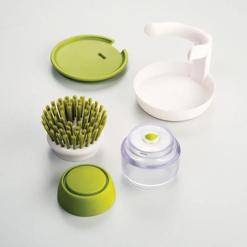 BROSSE A VAISELLE AVEC DISTRIBUTEUR DE SAVON - CLEAN AND SMART