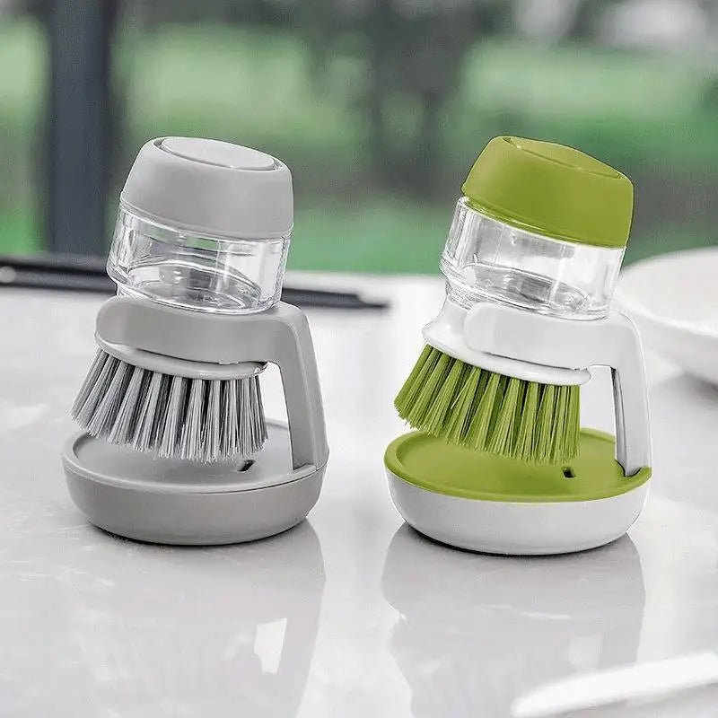 BROSSE A VAISELLE AVEC DISTRIBUTEUR DE SAVON - CLEAN AND SMART