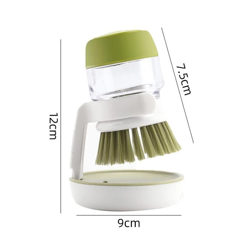 BROSSE A VAISELLE AVEC DISTRIBUTEUR DE SAVON - CLEAN AND SMART