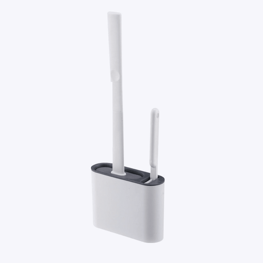 BROSSE DE TOILETTE MURALE AVEC SUPPORT - CLEAN AND SMART