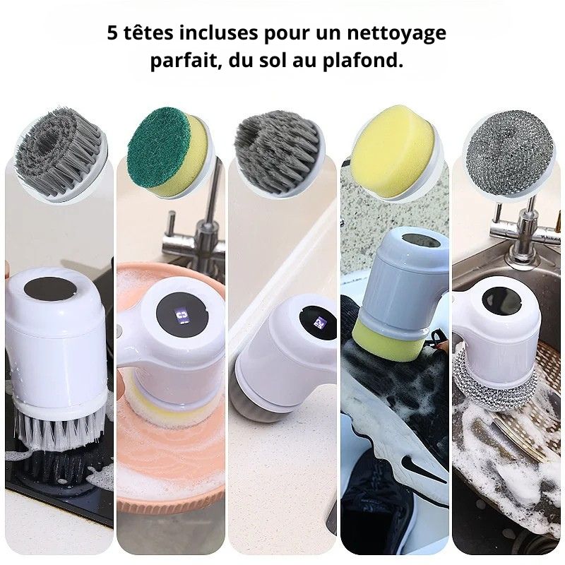 Brosse Électrique Clean & Smart™ - CLEAN AND SMART