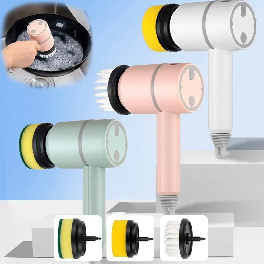 BROSSE ELECTRIQUE MULTIFONCTION - CLEAN AND SMART