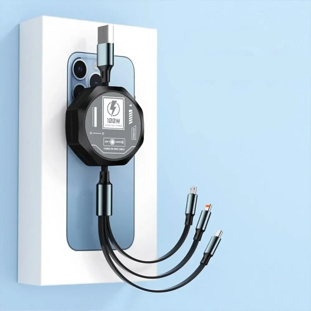 Câble de Charge Voiture Multi - Connecteurs - CLEAN AND SMART