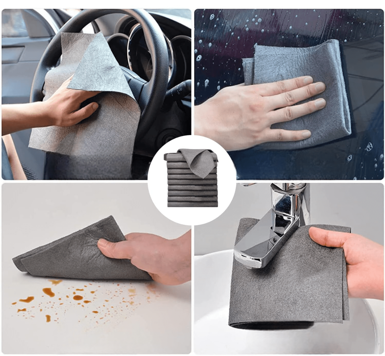 Chiffons Microfibres - CLEAN AND SMART