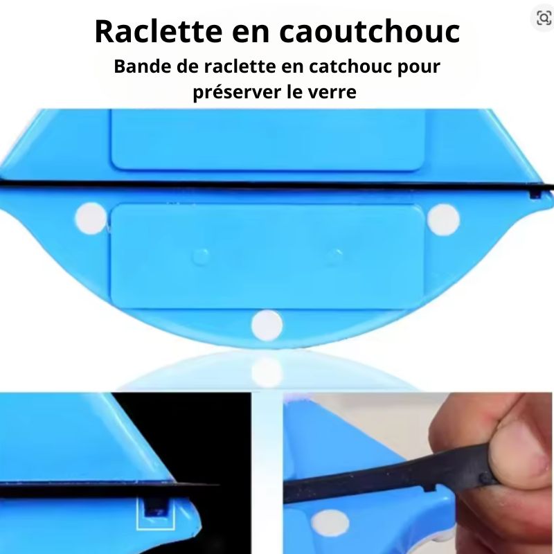 Nettoyeur de vitres magnétique double face