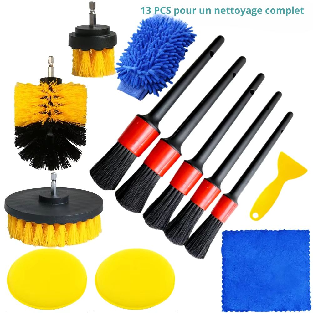 Kit de Nettoyage Voiture Professionnel – Complet & Multifonction - CLEAN AND SMART