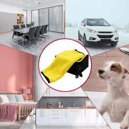 LOTS DE SERVIETTES EN MICROFIBRE CLEAN AND SMART - CLEAN AND SMART