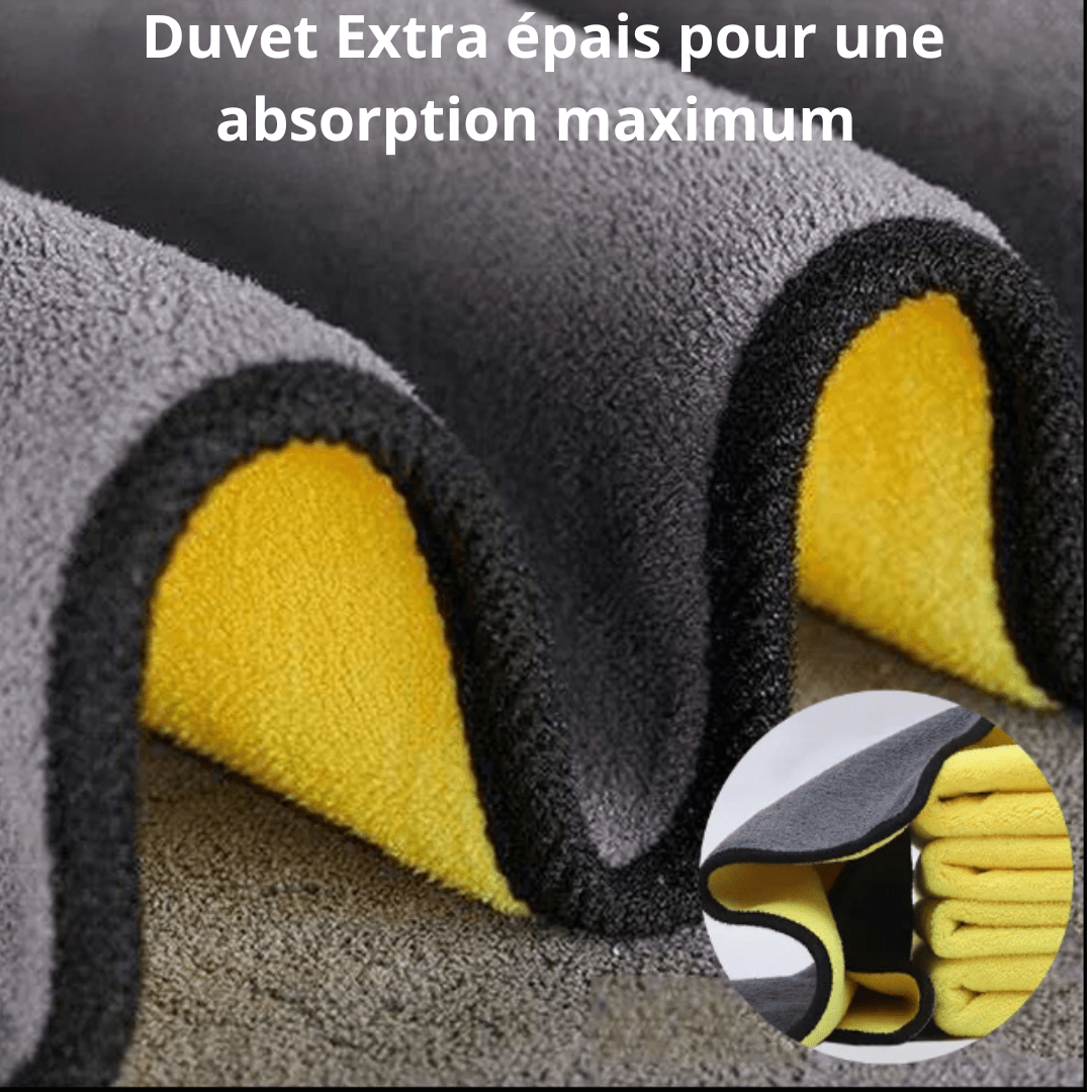 LOTS DE SERVIETTES EN MICROFIBRE CLEAN AND SMART - CLEAN AND SMART