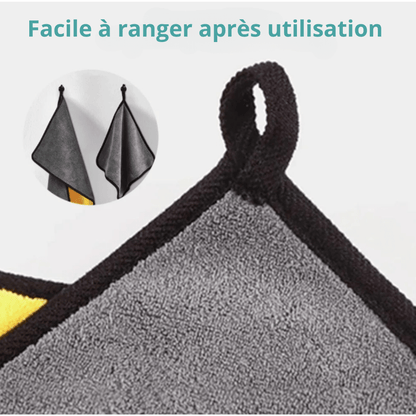 LOTS DE SERVIETTES EN MICROFIBRE CLEAN AND SMART - CLEAN AND SMART