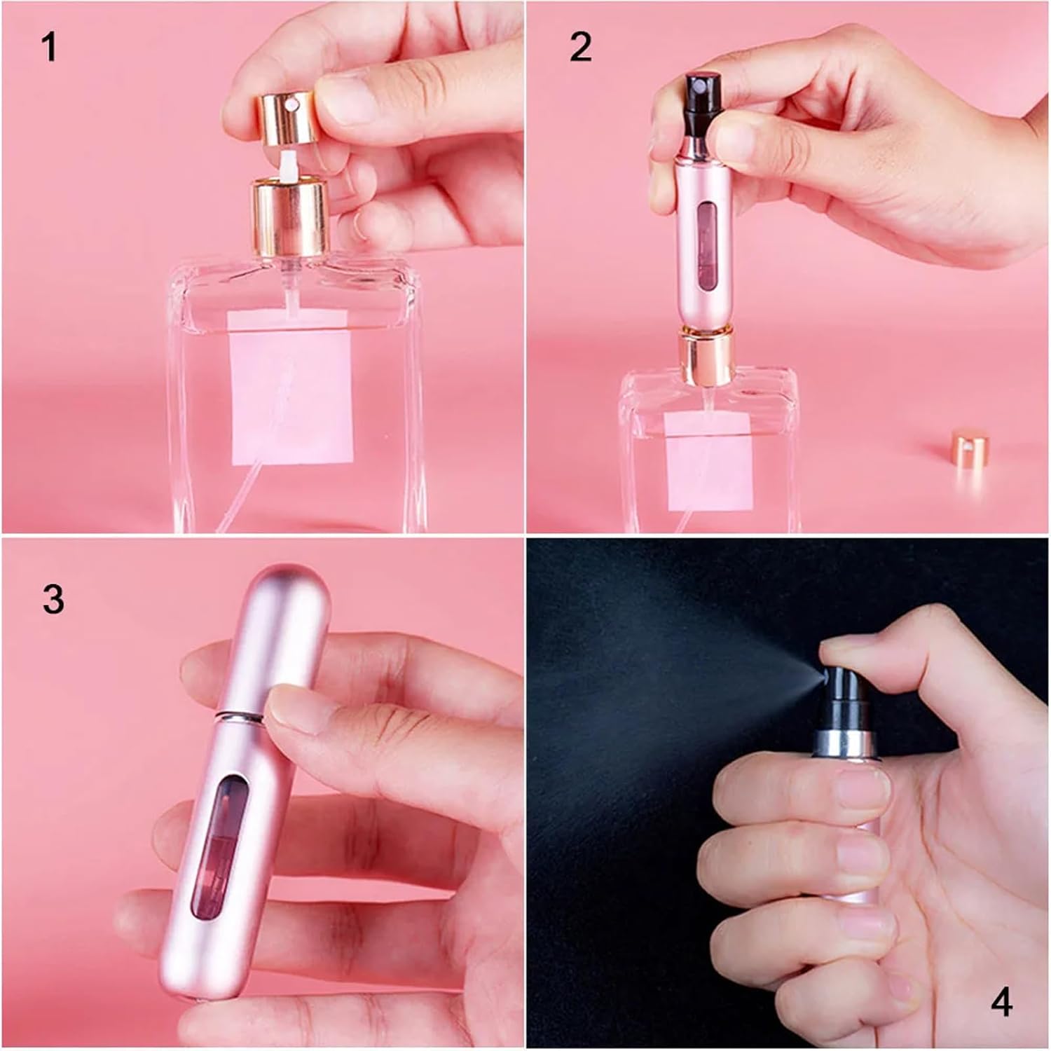 Mini bouteille de parfum Portable de voyage haut de gamme - CLEAN AND SMART
