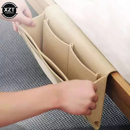 Organisateur de Chevet en Feutre – Rangement Pratique & Élégant - CLEAN AND SMART