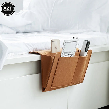 Organisateur de Chevet en Feutre – Rangement Pratique & Élégant - CLEAN AND SMART