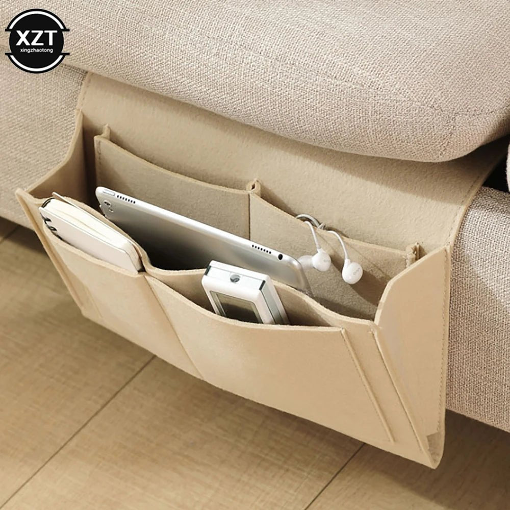 Organisateur de Chevet en Feutre – Rangement Pratique & Élégant - CLEAN AND SMART