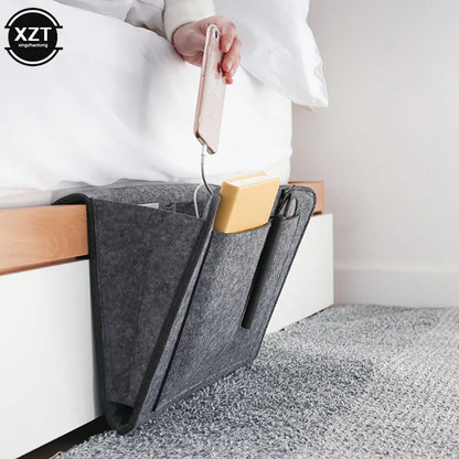 Organisateur de Chevet en Feutre – Rangement Pratique & Élégant - CLEAN AND SMART